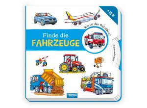 9783965525542 - Pappbilderbuch Finde die Fahrzeuge Pappband