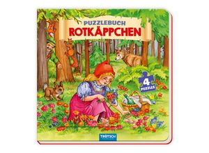 9783965526716 - Pappenbuch Puzzlebuch Rotkäppchen Pappband