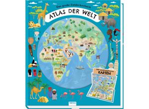 9783965526778 - Kinderatlas Das große Entdeckerbuch Atlas der Welt Gebunden