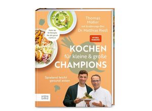 9783965843592 - Kochen für kleine und große Champions - Thomas Müller Matthias Riedl Gebunden