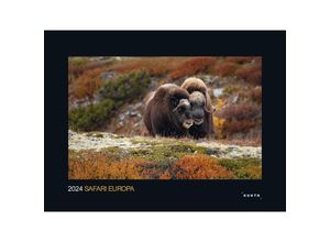 9783965912670 - Safari Europa - KUNTH Wandkalender 2024