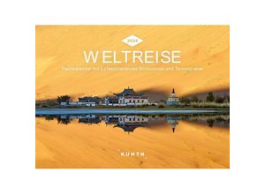 9783965912861 - Weltreise - KUNTH Tischkalender 2024