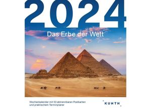 9783965912984 - Das Erbe der Welt - KUNTH Postkartenkalender 2024