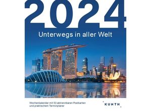 9783965913011 - Unterwegs in aller Welt - KUNTH Postkartenkalender 2024