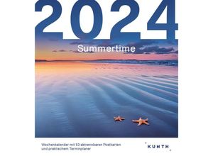 9783965913028 - Summertime - KUNTH Postkartenkalender 2024