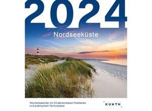 9783965913035 - Nordseeküste - KUNTH Postkartenkalender 2024