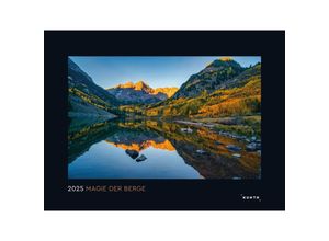 9783965913448 - Bildkalender 978-3-96591-344-8 Magie der Berge 1 Monat   1 Seite 60x45cm 2025 9783965913448 KUNTH