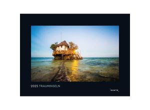 9783965913554 - Bildkalender 978-3-96591-355-4 Trauminseln 60x45cm mit Spiralbindung oben 2025 9783965913554 KUNTH