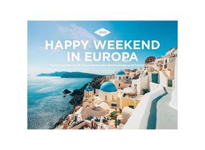 9783965913738 - Happy Weekend in Europa - KUNTH Tischkalender 2025