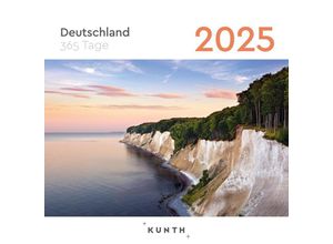 9783965913813 - KUNTH Tischkalender Tagesabreißkalender Deutschland 2025 Bilder