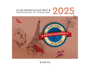 9783965913820 - In 365 Fragen um die Welt - KUNTH 365-Tage-Abreißkalender 2025