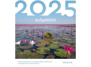 9783965913875 - Aufgeblüht - KUNTH Postkartenkalender 2025