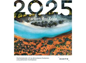 9783965913882 - Farben der Erde - KUNTH Postkartenkalender 2025