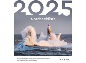 9783965913899 - Nordseeküste - KUNTH Postkartenkalender 2025