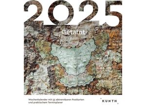 9783965913912 - Getarnt - KUNTH Postkartenkalender 2025