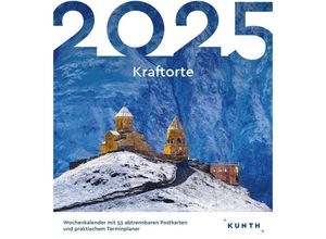 9783965913950 - Kraftorte - KUNTH Postkartenkalender 2025