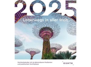 9783965913974 - Unterwegs in aller Welt - KUNTH Postkartenkalender 2025