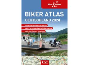 9783965990418 - Biker Atlas DEUTSCHLAND 2024 Kartoniert (TB)