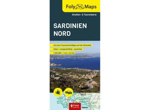 9783965990500 - FolyMaps Sardinien Nord Karte (im Sinne von Landkarte)