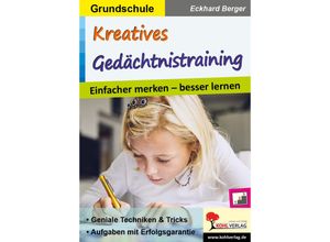 9783966240338 - Kreatives Gedächtnistraining   Grundschule - Eckhard Berger Kartoniert (TB)