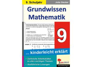 9783966242363 - Grundwissen Mathematik   Klasse 9 - Jutta Stecker Kartoniert (TB)