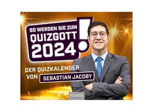 9783966646482 - So werden Sie zum Quizgott Kalender 2024 - Tagesabreißkalender