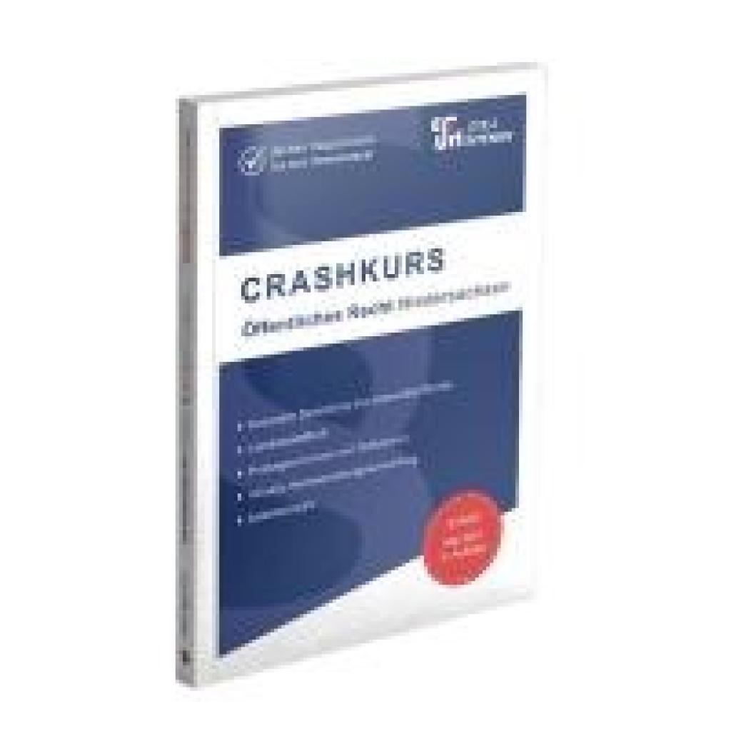 9783967121636 - Dirk Kues CRASHKURS Öffentliches Recht - Niedersachsen