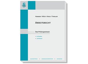 9783968381138 - Skripten - Zivilrecht   Arbeitsrecht - Karl-Edmund Hemmer Achim Wüst Michael Tyroller Krick Gebunden