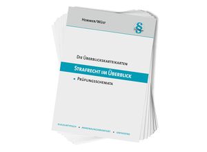 9783968382050 - Karteikarten - Strafrecht   Die Überblickskarteikarten Strafrecht im Überblick - Karl-Edmund Hemmer Achim Wüst Box