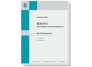 9783968382142 - BGB AT II - Das Scheitern des Primäranspruchs - Karl-Edmund Hemmer Achim Wüst Michael Tyroller Gebunden