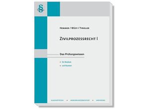 9783968382777 - Zivilprozessrecht I - Karl-Edmund Hemmer Achim Wüst Michael Tyroller Kartoniert (TB)