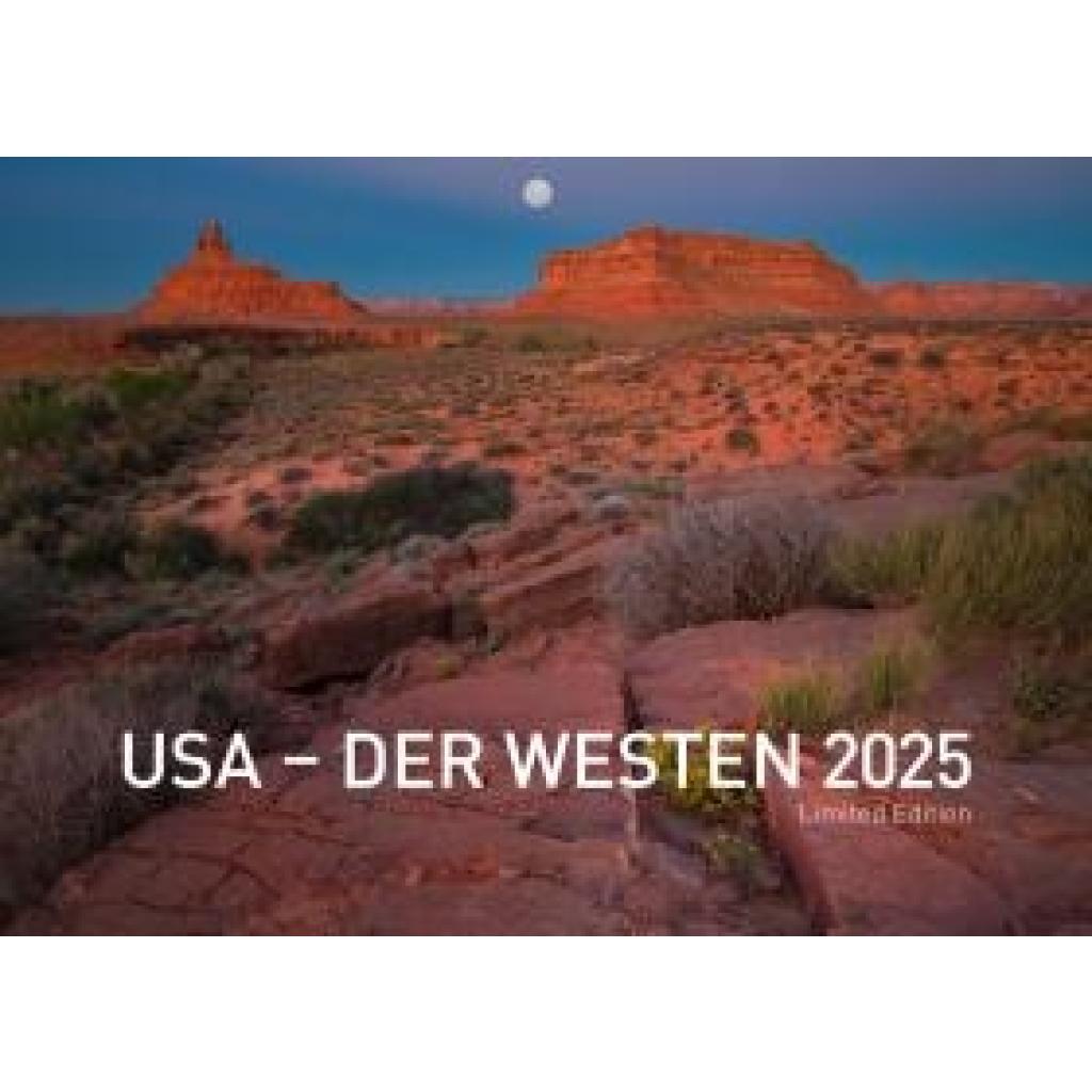 9783968555485 - 360° USA - Der Westen Exklusivkalender 2025