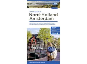 9783969901946 - ADFC-Regionalkarte Nord-Holland Amsterdam 175000 mit Tagestourenvorschlägen und allen Knotenpunkten reiß- und wetterfest E-Bike-geeignet GPS-Tracks Download - Allgemeiner Deutscher Fahrrad-Club eV (ADFC) Karte (im Sinne von Landkarte)