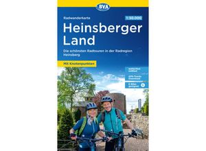 9783969901991 - BVA Radwanderkarte Heinsberger Land 150000 mit Knotenpunkten reiß- und wetterfest GPS-Tracks Download E-Bike geeignet Karte (im Sinne von Landkarte)