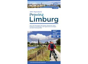 9783969902097 - ADFC-Regionalkarte Limburg 175000 mit Tagestourenvorschlägen und allen Knotenpunkten reiß- und wetterfest E-Bike-geeignet GPS-Tracks Download Karte (im Sinne von Landkarte)