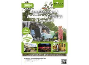 9783982317328 - Campingplätze und Wohnmobilstellplätze in Deutschland 2024 Kartoniert (TB)