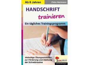 9783985583096 - Handschrift trainieren - Petra Hartmann Kartoniert (TB)