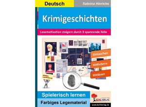 9783985588534 - Montessori-Reihe   Krimigeschichten - Sabrina Hinrichs Kartoniert (TB)