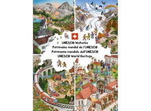 9783985851447 - UNESCO-Welterbe Wimmelbuch Schweiz Pappband