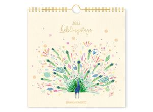 9783986361259 - Wandkalender quadratisch 2025 Lieblingstage