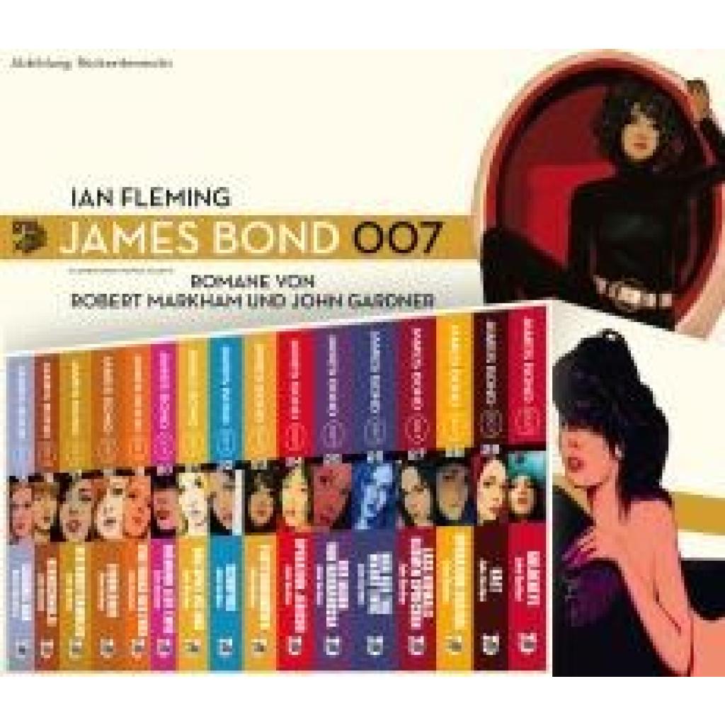 9783986666521 - Gardner John James Bond Gesamtbox 2 Schuber gefüllt mit den Bänden 15-29 (alle chronologischen Bond-Romane von Robert Markham und John Gardner)