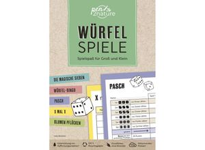 9783987640568 - Würfelspiele Spielspaß für Groß und Klein - pen2nature Kartoniert (TB)