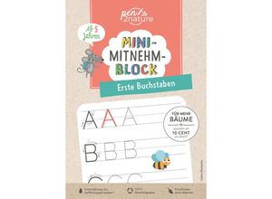 9783987640797 - Mini-Mitnehm-Block Erste Buchstaben - pen2nature Kartoniert (TB)