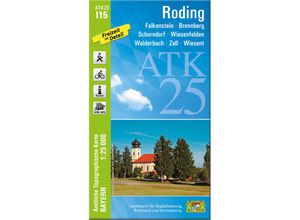 9783987760259 - ATK25 Amtliche Topographische Karte 125000 Bayern   ATK25-I15 Roding (Amtliche Topographische Karte 125000) Karte (im Sinne von Landkarte)