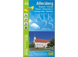 9783987760495 - ATK25-H10 Allersberg (Amtliche Topographische Karte 125000) Karte (im Sinne von Landkarte)