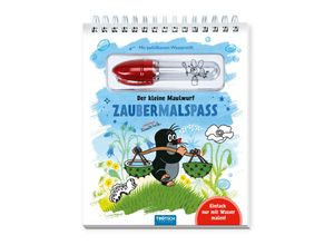 9783988020987 - Der kleine Maulwurf Zaubermalspaß mit Wasserstift Malblock