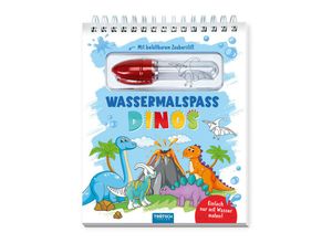 9783988021007 - Dinosaurierwelt - Wassermalspaß mit Zauberstift Dinosaurier