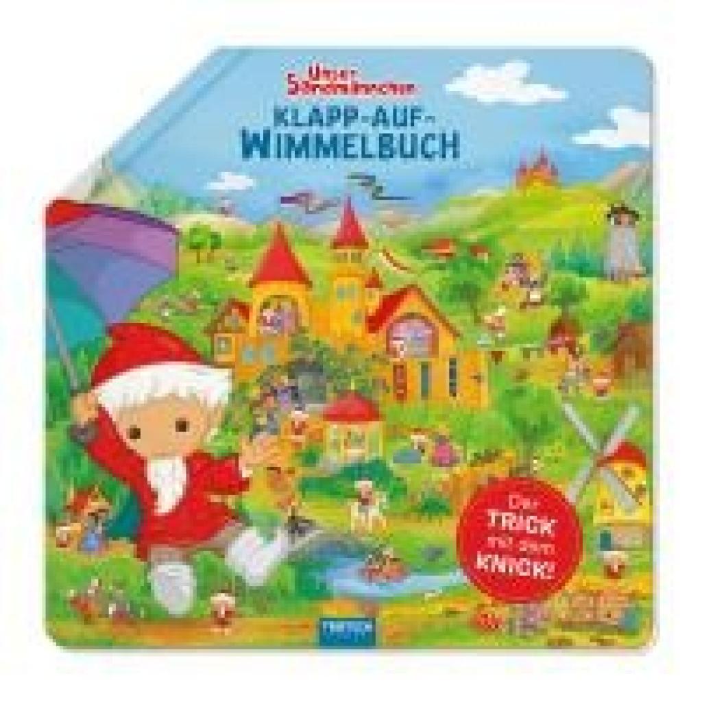 9783988021663 - Trötsch Unser Sandmännchen Klapp-auf-Wimmelbuch Pappenbuch