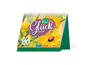 9783988021823 - Aufstellkalender Viel Glück 2025