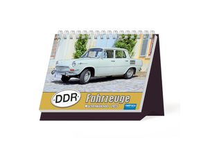 9783988021830 - Aufstellwochenkalender DDR Fahrzeuge 2025